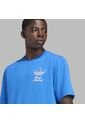 Camiseta Adidas Hombre Real Madrid Terrace Icons Graphi-Azul de adidas Originals