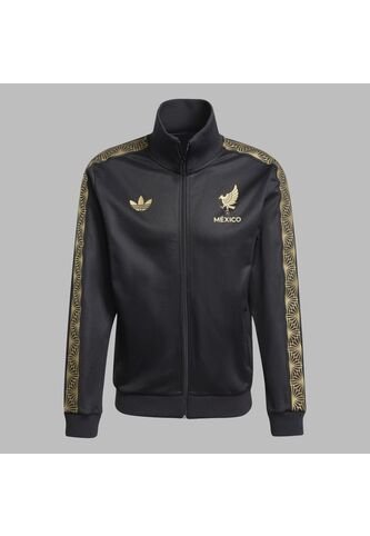 Chaqueta Adidas Hombre Deportivo Fed México- Negro-Dorado adidas Originals