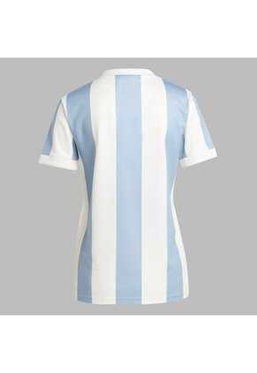 Camiseta Adidas Mujer Argentina Aniversario-Azul-Blanco