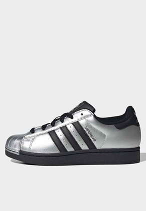 Tenis Lifestyle adidas Originals Superstar II Plateado