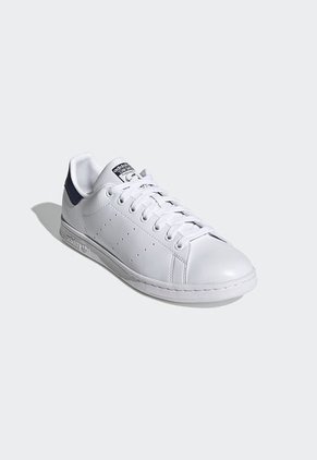 Tenis Lifestyle Blanco-Azul adidas Originals Stan Smith