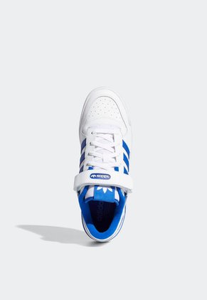 Tenis Lifestyle Blanco-Azul adidas Originals Forum Low