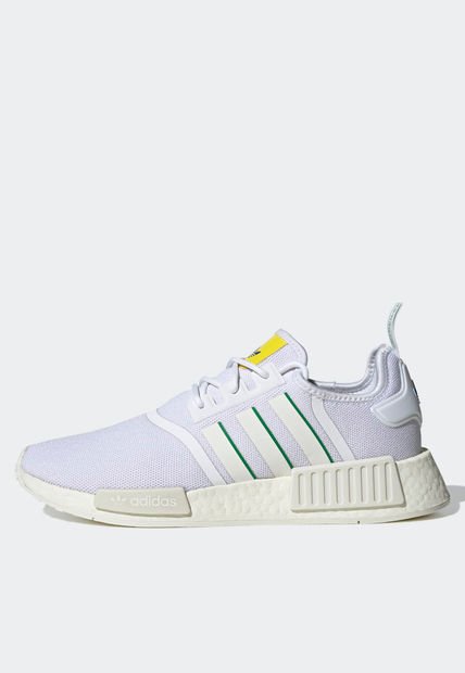 Tenis Lifestyle Blanco-Verde-Beige adidas Originals NMD R1