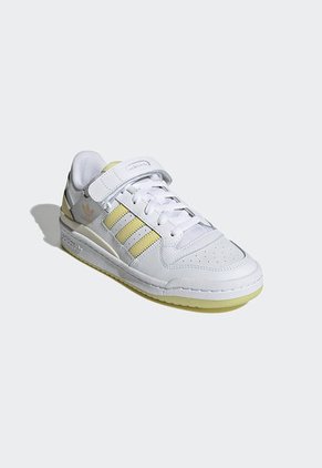 Tenis Lifestyle Blanco-Amarillo adidas Originals Forum Low
