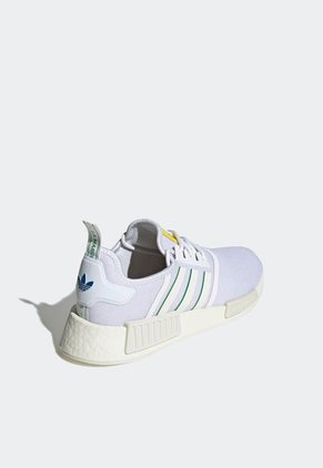 Tenis Lifestyle Blanco-Verde-Beige adidas Originals NMD R1