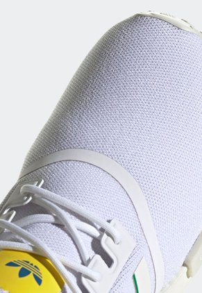 Tenis Lifestyle Blanco-Verde-Beige adidas Originals NMD R1