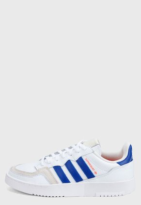 Tenis Lifestyle Blanco-Beige-Azul adidas Originals Supercourt