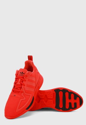 Tenis Lifestyle Rojo adidas Originals ZX 2K Flux