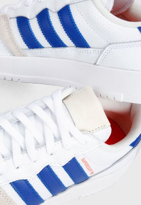 Tenis Lifestyle Blanco-Beige-Azul adidas Originals Supercourt