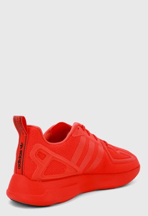 Tenis Lifestyle Rojo adidas Originals ZX 2K Flux