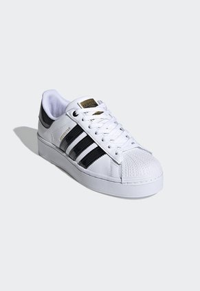 Tenis Lifestyle Blanco-Negro adidas Originals Superstar Bold W
