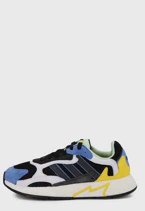 Tenis Lifestyle Blanco-Negro-Azul-Amarillo adidas Originals Tresc Run