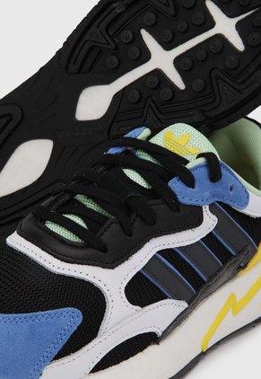 Tenis Lifestyle Blanco-Negro-Azul-Amarillo adidas Originals Tresc Run