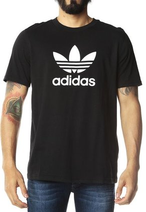 Camiseta Negra adidas Originals Trefoil T-Shirt