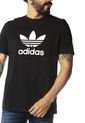 Camiseta Negra adidas Originals Trefoil T-Shirt de adidas Originals