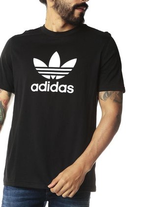 Camiseta Negra adidas Originals Trefoil T-Shirt