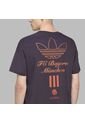 Camiseta Adidas Hombre FCBayern Terrace Icons Graphi-Purpura de adidas Originals