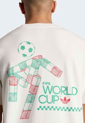 Camiseta adidas Originals Copa Mundial de la FIFA 26 Ciao Mascot Marfil