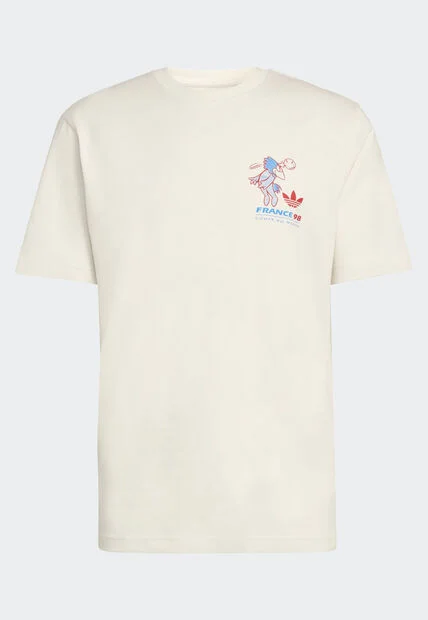 Camiseta adidas Originals Copa Mundial de la FIFA 26 Mascota Footix Marfil