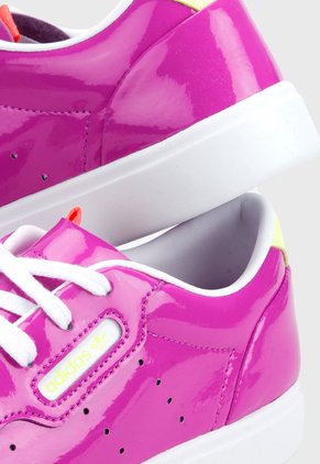 Tenis Lifestyle Morado-Verde-Blanco adidas Originals Sleek