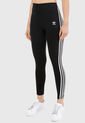 Leggings Negro-Blanco adidas Originals Adicolor Classics 3 Rayas de adidas Originals
