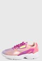 Tenis Lifestyle Coral-Morado-Blanco adidas Originals Falcon de adidas Originals