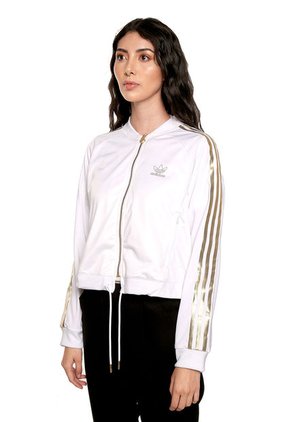 Chaqueta Blanco-Dorado adidas Originals SST 2.0