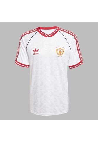 Camiseta Adidas Hombre 2da Manchester United 91  - Blanco adidas Originals