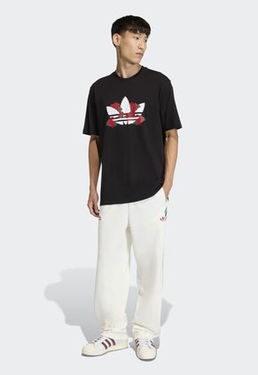 Camiseta adidas Originals Serie Trifolio Roses Negro