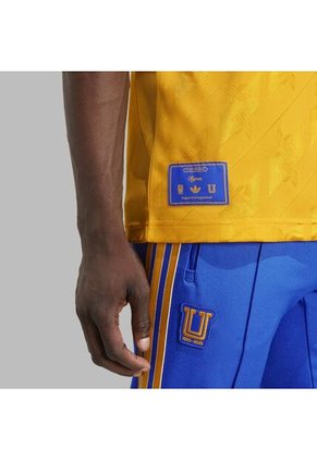 Camiseta Adidas Hombre Aniversario Tigres UANL - Amarillo