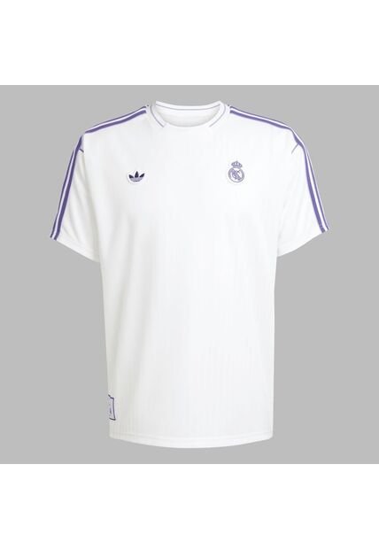 Camiseta Adidas Unisex Real Madrid Terrace Icons - Blanco