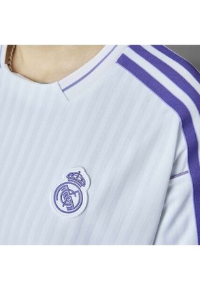 Camiseta Adidas Unisex Real Madrid Terrace Icons - Blanco
