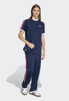 Camiseta adidas Originals 3 Rayas Azul