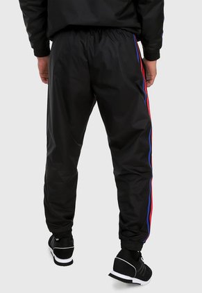 Pantalón Negro-Rojo adidas Originals Trifolio 3 rayas