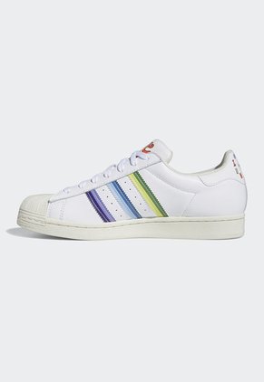 Tenis Lifestyle Blanco-Multicolor adidas Originals Superstar Pride