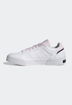 Tenis Lifestyle Blanco-Rosa adidas Originals Court Torino