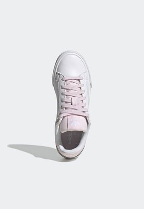 Tenis Lifestyle Blanco-Rosa adidas Originals Court Torino