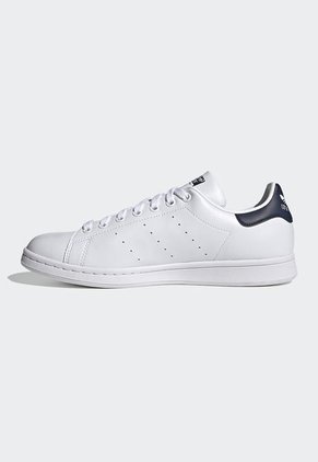 Tenis Lifestyle Blanco-Azul adidas Originals Stan Smith