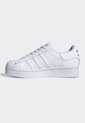 Tenis Lifestyle Blanco-Dorado adidas Originals Superstar Bold