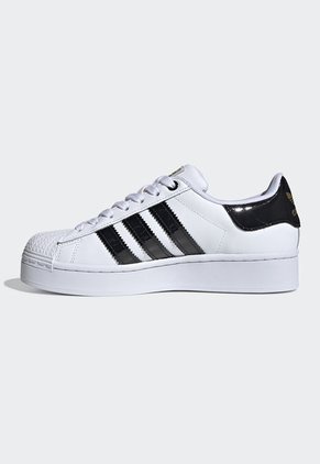 Tenis Lifestyle Blanco-Negro adidas Originals Superstar Bold W