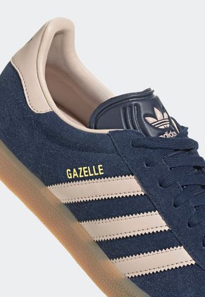 Tenis Lifestyle Azul-Nude-Miel adidas Originals Gazelle