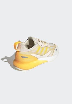 Tenis Lifestyle Beige-Amarillo adidas Originals ZX 2K Boost 2.0