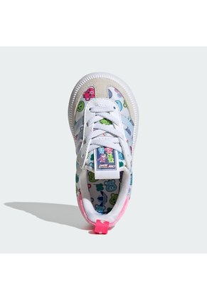 Tenis Blanco Adidas Samba Care Bears Quickon Bebés
