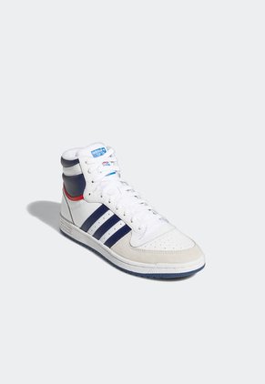 Tenis Lifestyle Blanco-Azul-Rojo adidas Originals Top Ten 3B