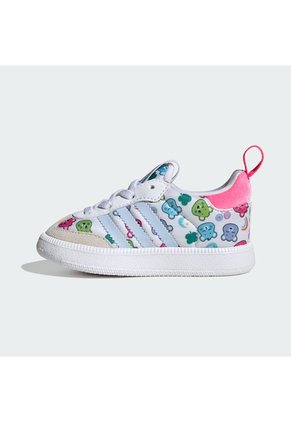 Tenis Blanco Adidas Samba Care Bears Quickon Bebés