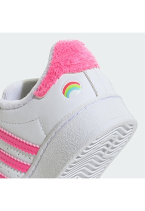 Tenis Blanco Adidas Superstar Care Bears Luces Led Bebés