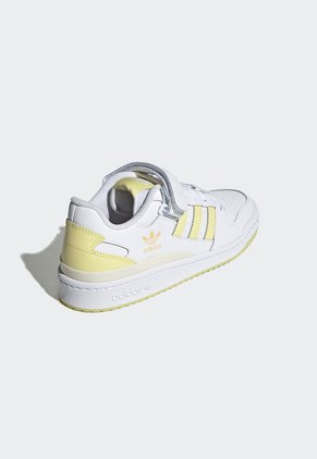 Tenis Lifestyle Blanco-Amarillo adidas Originals Forum Low
