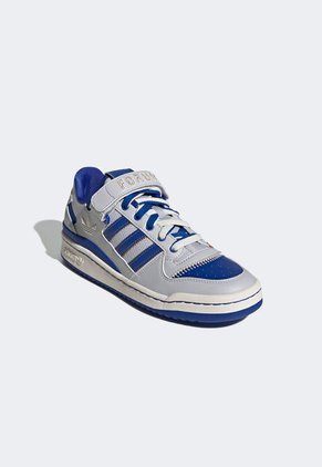 Tenis Lifestyle Gris-Azul-Marfil adidas Originals Forum Low