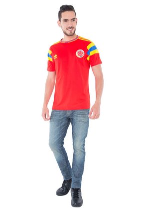 Camiseta adidas COLOMBIA JERSEY Selección Colombia Rojo