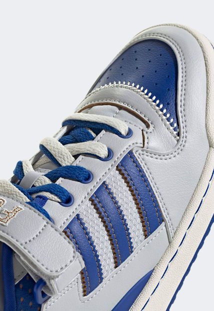 Tenis Lifestyle Gris Azul Marfil adidas Originals Forum Low Compra Ahora Dafiti Colombia